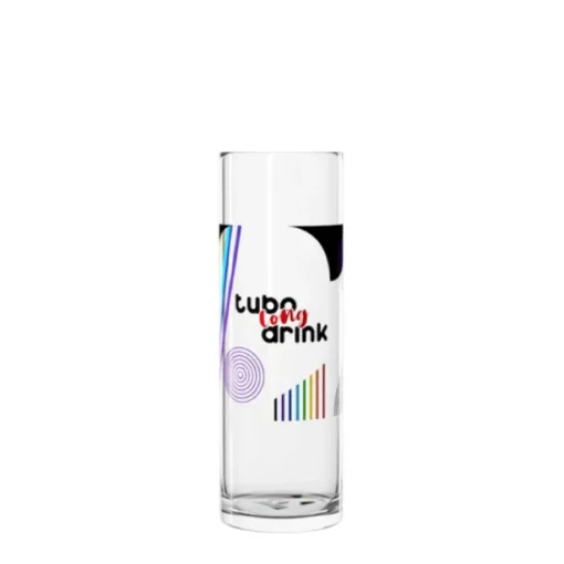 Gift Campaign Bicchieri personalizzati riutilizzabili in SMMA 230ml Large> Bicchieri Di Plastica Personalizzati