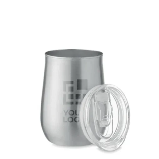 Gift Campaign Bicchieri personalizzati in acciaio inox riciclato con tappo da 500 ml> Bicchieri Take Away|Bicchieri Termici Personalizzati