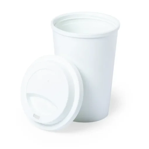 Gift Campaign Bicchieri take away compost tappo dosatore 450ml Takeaway Safe> Bicchieri Take Away