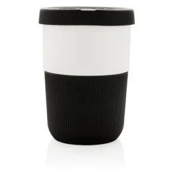 Gift Campaign Bicchieri take away con base e tappo in silicone colorati 380ml Funny> Bicchieri Take Away