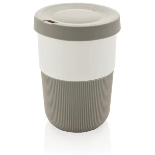 Gift Campaign Bicchieri take away con base e tappo in silicone colorati 380ml Funny> Bicchieri Take Away