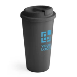 Gift Campaign Bicchieri take away doppia parete con tappo a scorrimento 500ml Large> Bicchieri Take Away