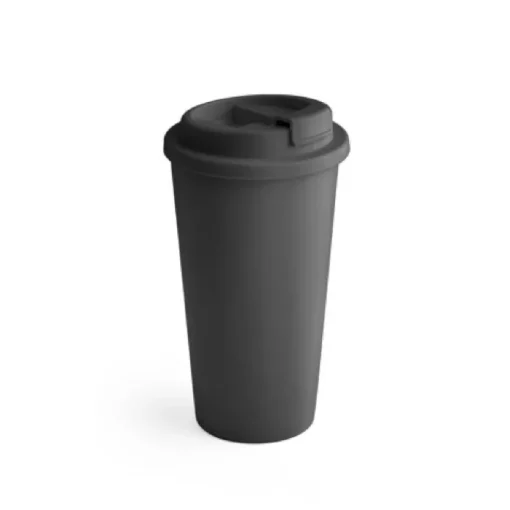 Gift Campaign Bicchieri take away doppia parete con tappo a scorrimento 500ml Large> Bicchieri Take Away
