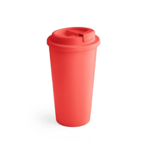 Gift Campaign Bicchieri take away doppia parete con tappo a scorrimento 500ml Large> Bicchieri Take Away
