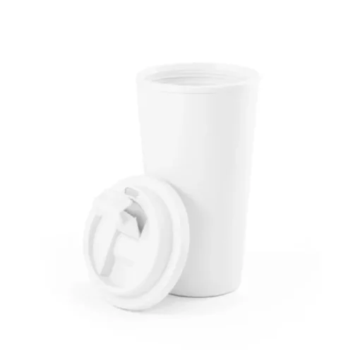 Gift Campaign Bicchieri take away doppia parete con tappo a scorrimento 500ml Large> Bicchieri Take Away