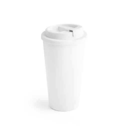 Gift Campaign Bicchieri take away doppia parete con tappo a scorrimento 500ml Large> Bicchieri Take Away