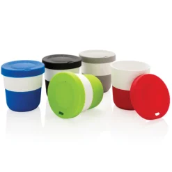 Gift Campaign Bicchieri take away eco con base e tappo abbinati 280ml Barista></noscript> Bicchieri Take Away