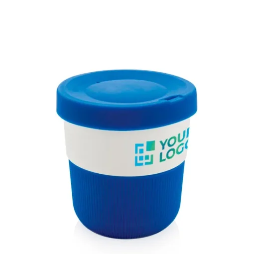 Gift Campaign Bicchieri take away eco con base e tappo abbinati 280ml Barista> Bicchieri Take Away