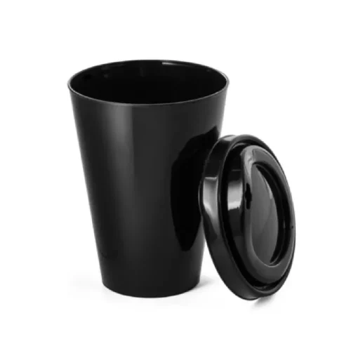 Gift Campaign Bicchieri take away personalizzati di plastica con coperchio 430ml FullColor> Bicchieri Take Away
