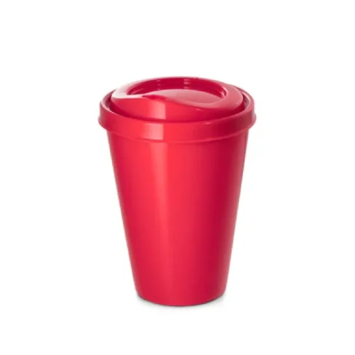 Gift Campaign Bicchieri take away personalizzati di plastica con coperchio 430ml FullColor> Bicchieri Take Away