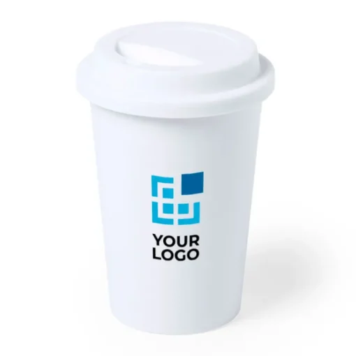 Gift Campaign Bicchieri take away personalizzati tappo dosatore 450ml Antibacterial> Bicchieri Take Away