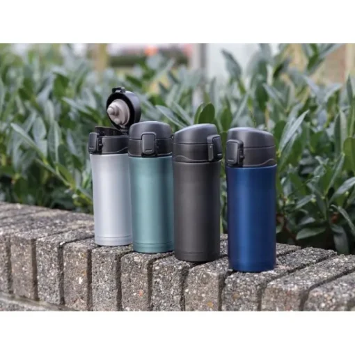 Gift Campaign Bicchieri termici a doppia parete con apertura a bottone 300ml Hot&Cold> Bicchieri Termici Personalizzati