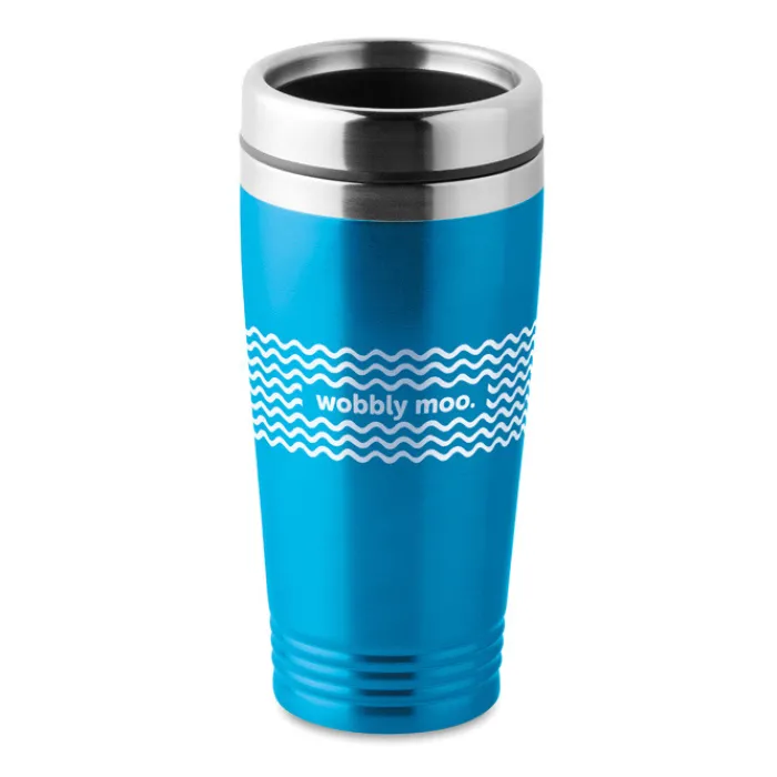 Gift Campaign Bicchieri termici colorati personalizzati in acciaio 450 ml Alu Color> Bicchieri Termici Personalizzati