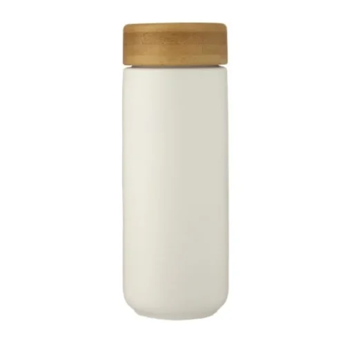 Gift Campaign Bicchieri termici personalizzati in ceramica con tappo in bambù 300ml> Bicchieri Termici Personalizzati