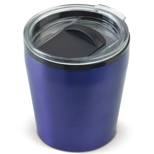 Gift Campaign Bicchierino da viaggio in acciaio con tappo a vite in plastica 180ml> Bicchieri Termici Personalizzati|Bicchieri Take Away