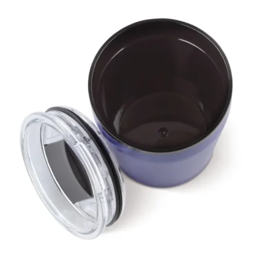 Gift Campaign Bicchierino da viaggio in acciaio con tappo a vite in plastica 180ml> Bicchieri Termici Personalizzati|Bicchieri Take Away
