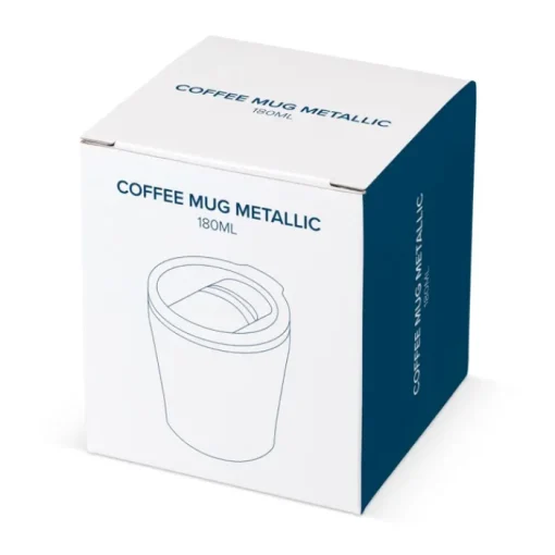 Gift Campaign Bicchierino da viaggio in acciaio con tappo a vite in plastica 180ml> Bicchieri Termici Personalizzati|Bicchieri Take Away
