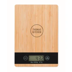 Gift Campaign Bilancia da cucina con logo aziendale dalla forma rettangolare Natura></noscript> Altri Utensili Da Cucina
