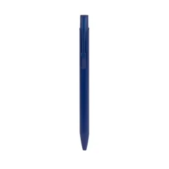 Gift Campaign Biro a scatto in alluminio riciclato con finitura opaca inchiostro blu> Penne In Metallo