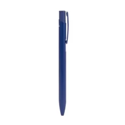 Gift Campaign Biro a scatto in alluminio riciclato con finitura opaca inchiostro blu> Penne In Metallo