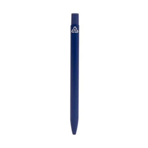 Gift Campaign Biro a scatto in alluminio riciclato con finitura opaca inchiostro blu> Penne In Metallo