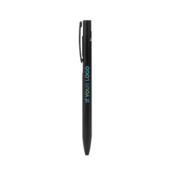 Gift Campaign Biro a scatto in alluminio riciclato con finitura opaca inchiostro blu></noscript> Penne In Metallo