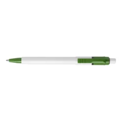 Gift Campaign Biro in ABS a scatto brandizzata con inchiostro blu Stilolinea Baron> Penne Di Plastica