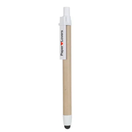 Gift Campaign Biro in cartone con punta touch inchiostro blu Ecologica Multifunzione> Gadget Ecologici|Penne Ecologiche