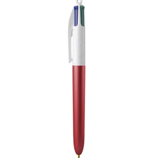 Gift Campaign Biro personalizzate con 4 inchiostri BIC® 4 Colours Glacé> Penne Bic®|Penne Di Plastica