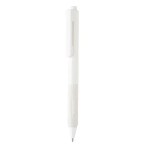 Gift Campaign Biro personalizzate con logo aziendale inchiostro blu Solid Minimalist> Penne Di Plastica