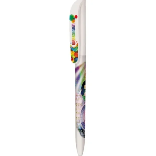 Gift Campaign Biro personalizzate con meccanismo twist inchiostro blu BIC® Super Clip> Penne Bic®|Penne Di Plastica