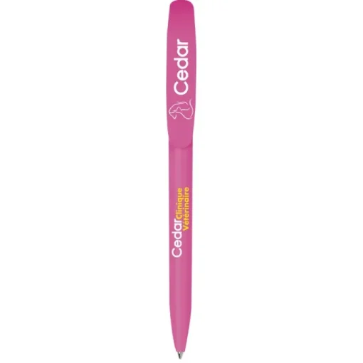 Gift Campaign Biro personalizzate con meccanismo twist inchiostro blu BIC® Super Clip> Penne Bic®|Penne Di Plastica