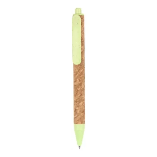 Gift Campaign Biro promozionale con corpo in sughero e inchiostro blu TriCore> Penne Ecologiche