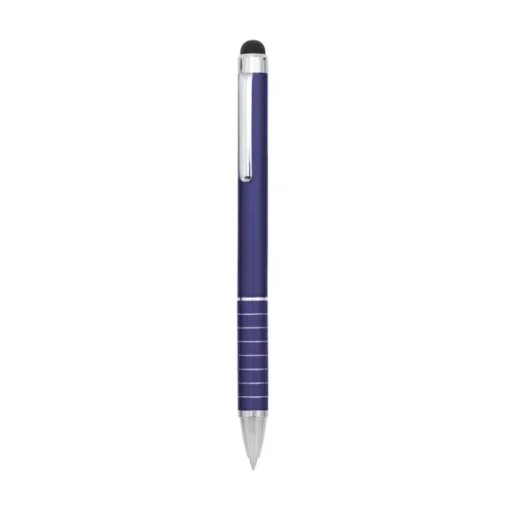 Gift Campaign Biro promozionali con gommino touch inchiostro blu Touch Intense> Penne In Metallo