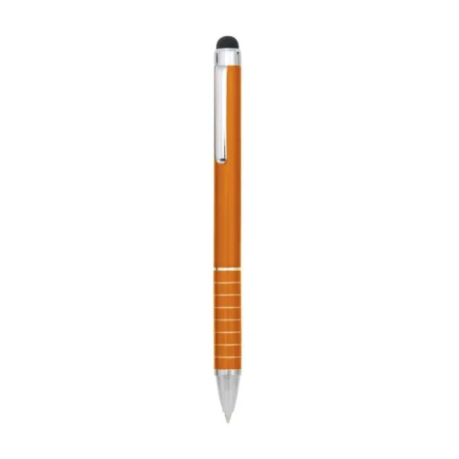 Gift Campaign Biro promozionali con gommino touch inchiostro blu Touch Intense> Penne In Metallo