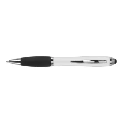 Gift Campaign Biro pubblicitario con impugnatura in gomma inchiostro nero Touch> Penne Di Plastica