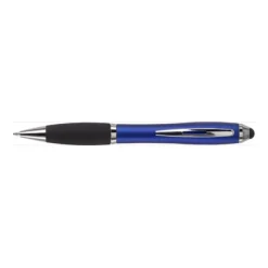 Gift Campaign Biro pubblicitario con impugnatura in gomma inchiostro nero Touch></noscript> Penne Di Plastica