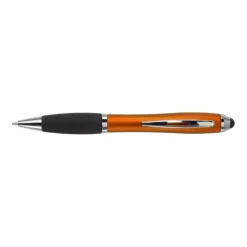 Gift Campaign Biro pubblicitario con impugnatura in gomma inchiostro nero Touch></noscript> Penne Di Plastica