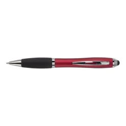 Gift Campaign Biro pubblicitario con impugnatura in gomma inchiostro nero Touch></noscript> Penne Di Plastica
