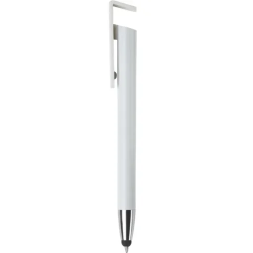 Gift Campaign Biro touchscreen in plastica con supporto per telefono inchiostro blu> Penne Touch|Penne Di Plastica