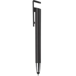 Gift Campaign Biro touchscreen in plastica con supporto per telefono inchiostro blu> Penne Touch|Penne Di Plastica