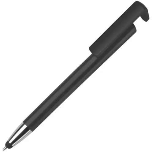 Gift Campaign Biro touchscreen in plastica con supporto per telefono inchiostro blu> Penne Touch|Penne Di Plastica