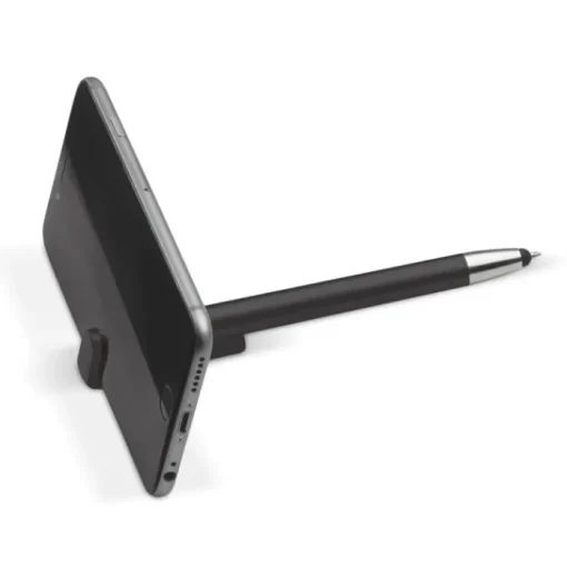 Gift Campaign Biro touchscreen in plastica con supporto per telefono inchiostro blu> Penne Touch|Penne Di Plastica
