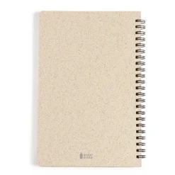 Gift Campaign Bloc notes personalizzati A5 ecologici pagine neutre Nature Wheat> Taccuini Ecologici|Block Notes