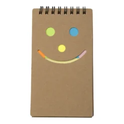 Gift Campaign Blocchetto con 50 pagine a righe e 150 memo sticker> Block Notes