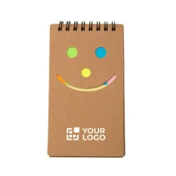 Gift Campaign Blocchetto con 50 pagine a righe e 150 memo sticker></noscript> Block Notes