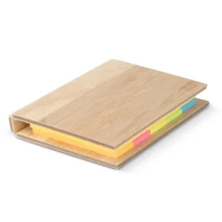 Gift Campaign Blocchetto di bambù con post-it gialli e segnapagina adesivi> Post-It E Memo