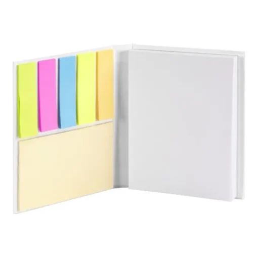 Gift Campaign Blocchetto di post-it e segnapagina adesivi con copertina rigida> Post-It E Memo