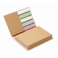 Gift Campaign Blocchetto memo con segnapagine copertina riciclata Reciclo> Post-It E Memo