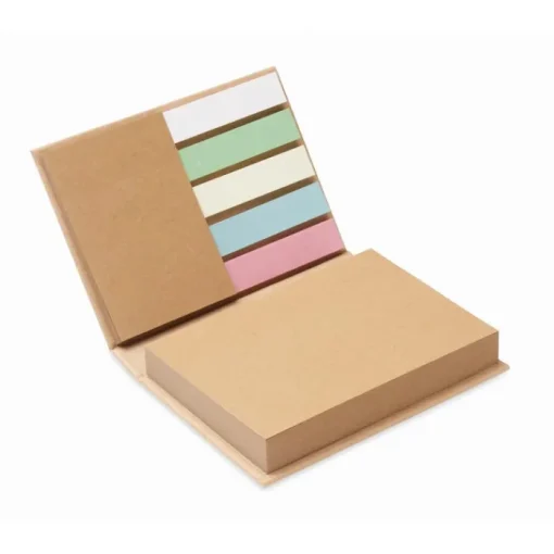 Gift Campaign Blocchetto memo con segnapagine copertina riciclata Reciclo> Post-It E Memo